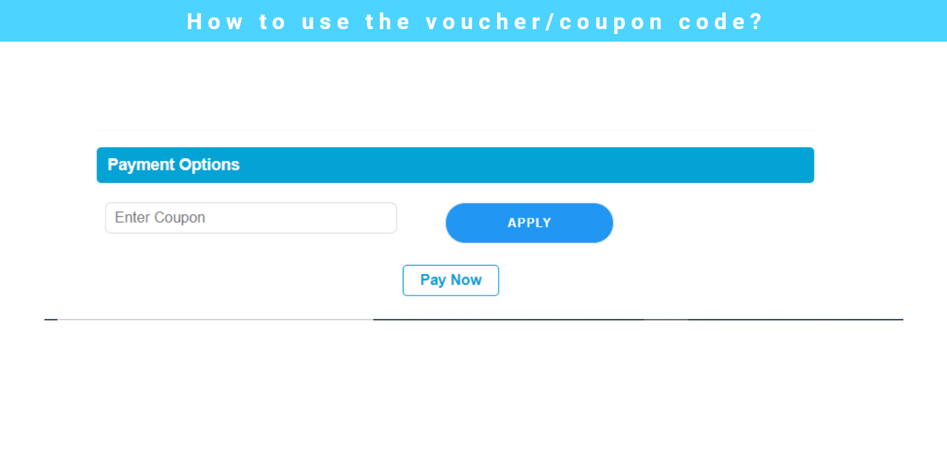 voucher or coupons